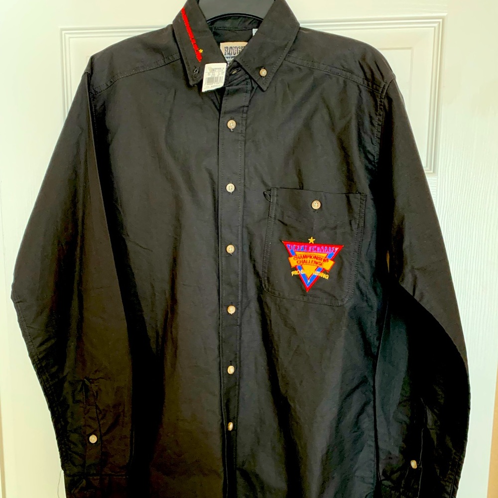 Mens Tuff Hedeman Championship Challenge Pro Bull Riding Shirt Size S